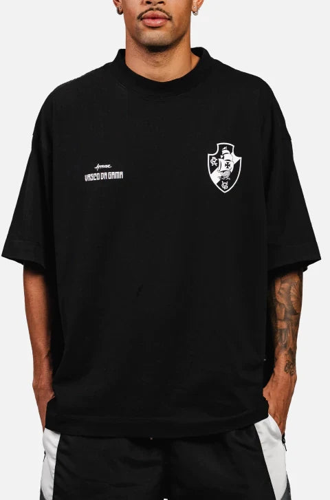 Camiseta Huge Approve X Vasco Almirante Preto
