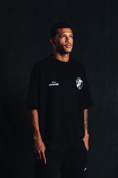 Camiseta Huge Approve X Vasco Almirante Preto