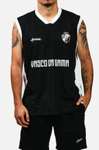 Regata Retro Approve X Vasco Faixa Preta Preto