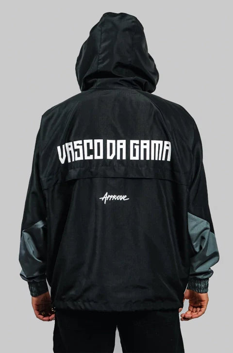 Jaqueta Corta Vento Approve X Vasco Da G Preto