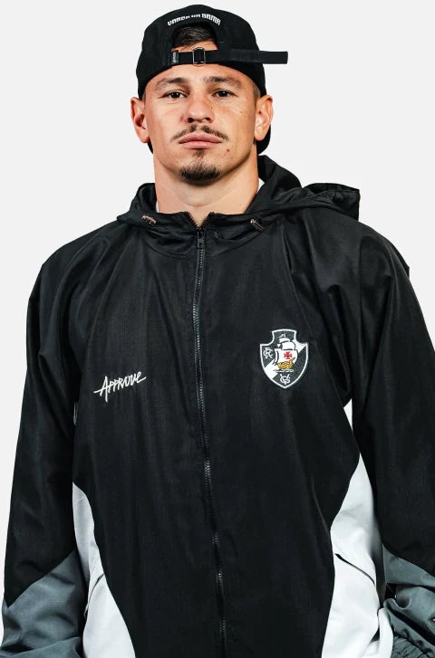 Jaqueta Corta Vento Approve X Vasco Da G Preto