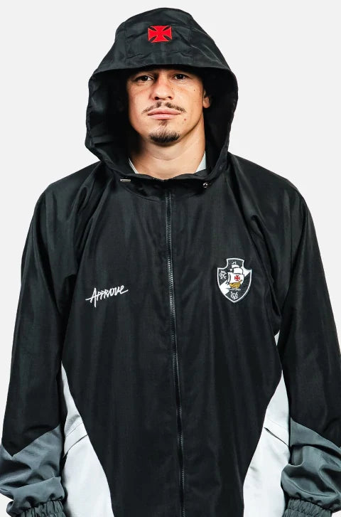 Jaqueta Corta Vento Approve X Vasco Da G Preto