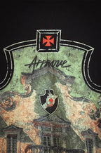 Camiseta Huge Approve X Vasco III São Januário Preto