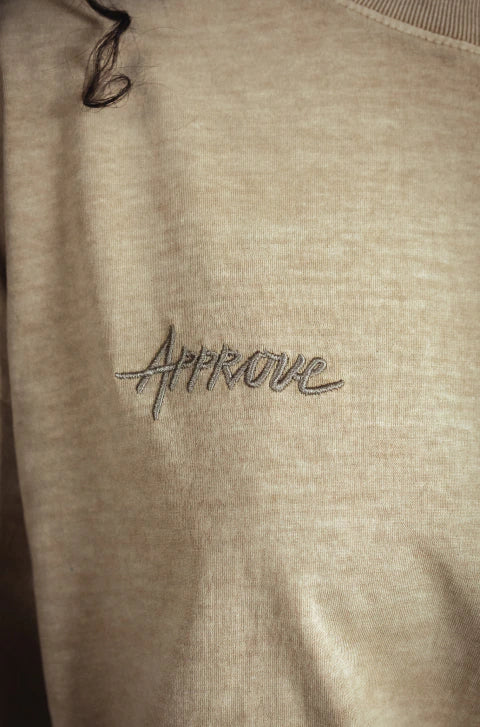 Camiseta Huge Approve X Vasco III Bege