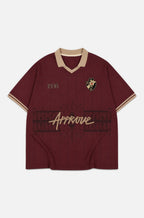 Camiseta Huge Polo Approve X Vasco III Bordô 1898