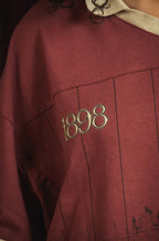 Camiseta Huge Polo Approve X Vasco III Bordô 1898