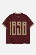 Camiseta Huge Polo Approve X Vasco III Bordô 1898
