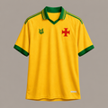 Camisa Vasco Brasil Folha Masculina Premium