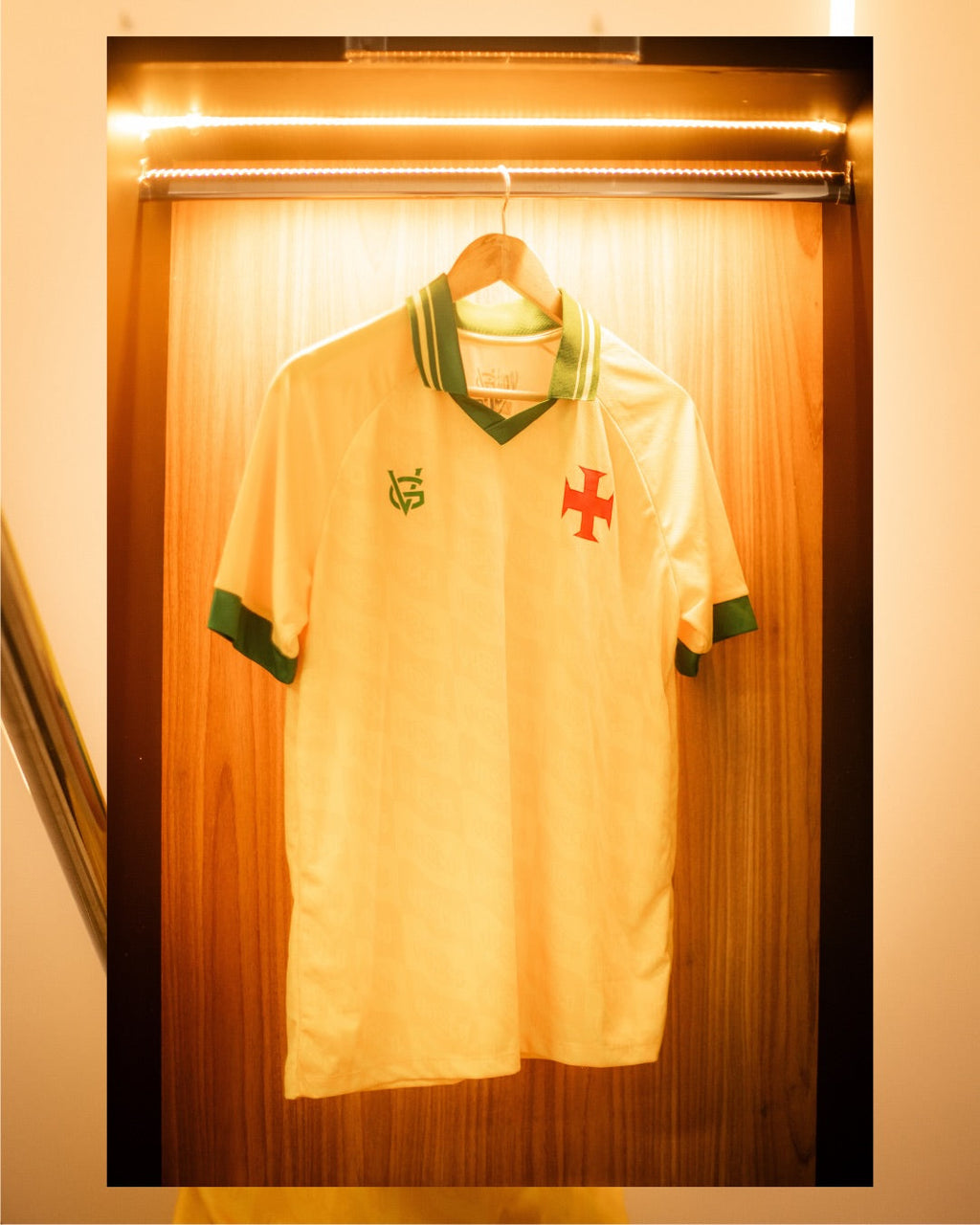 Camisa Vasco Brasil Folha Masculina Premium