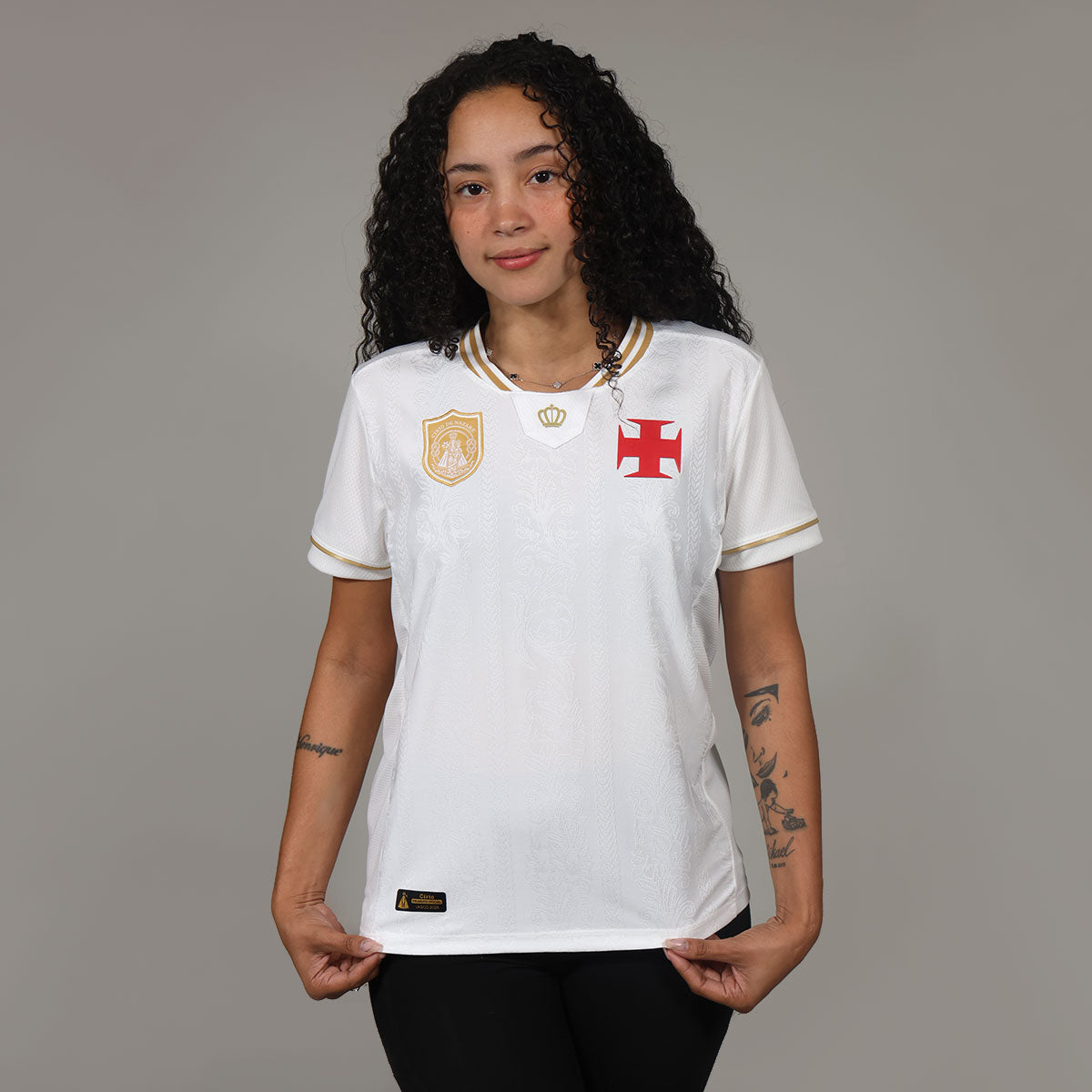 VG Blusa Vasco Círio de Nazaré 2026 Feminina Off White
