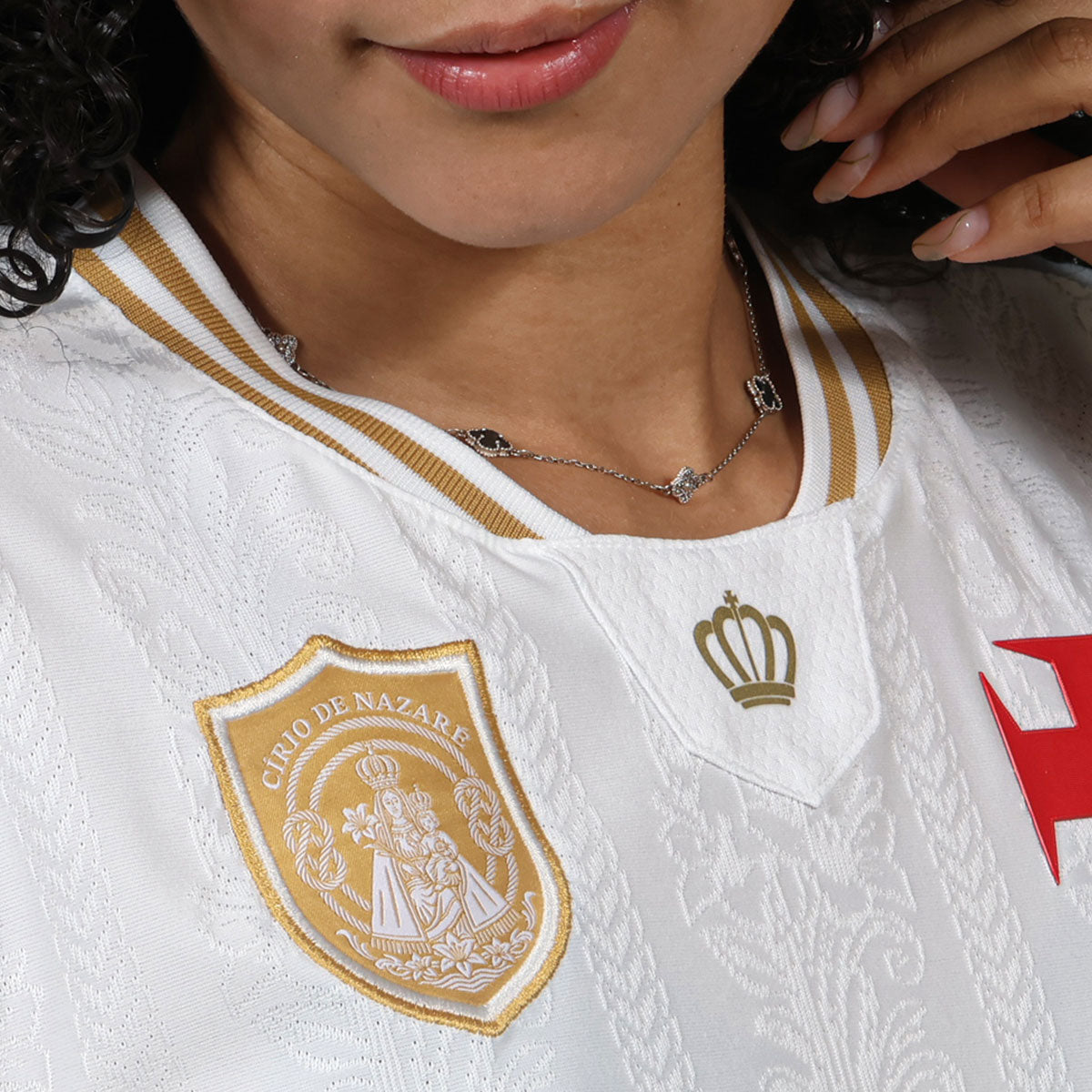 VG Blusa Vasco Círio de Nazaré 2026 Feminina Off White