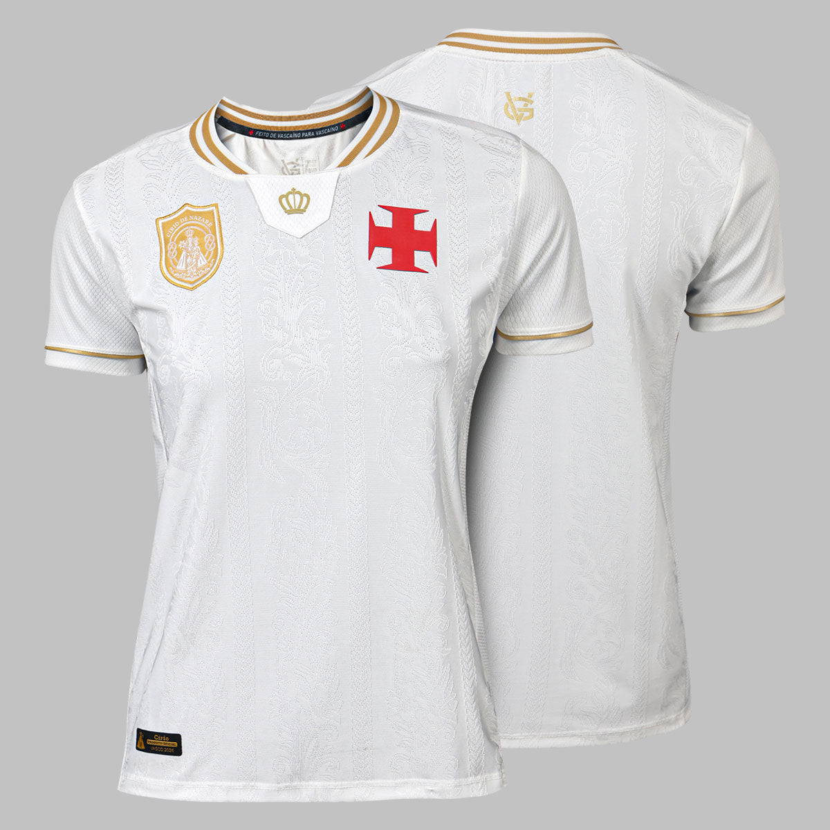 VG Blusa Vasco Círio de Nazaré 2026 Feminina Off White