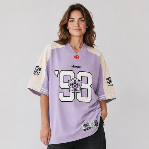Approve Camisa Jersey NFL x Vasco 98 Unissex Lilás